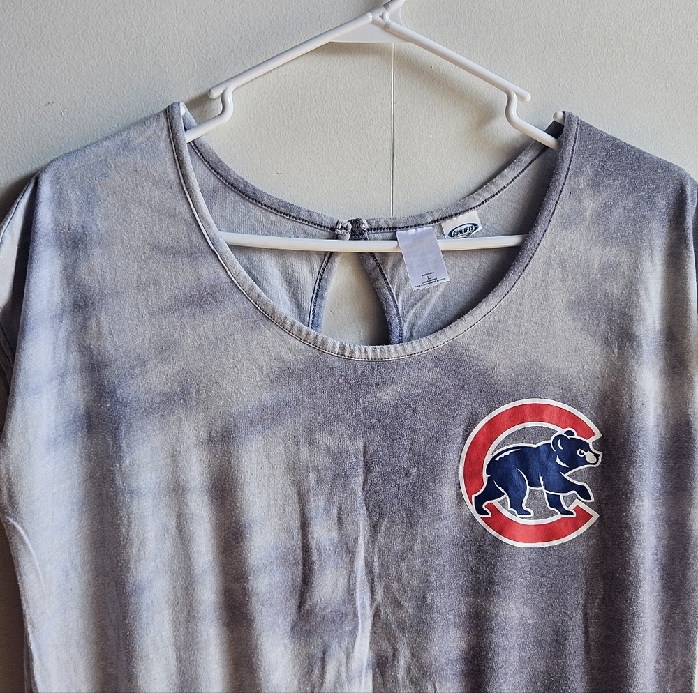 Chicago Cubs Concepts Sport Romper Sleepwear in Women's L - Picture 3 of 12